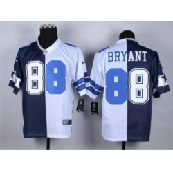 Nike Dallas Cowboys 88 Dez Bryant blue-white NFL Jersey Elite Split NFL Jersey