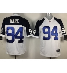 Nike Dallas Cowboys 94 DeMarcus Ware White LIMITED Thankgivings NFL Jersey