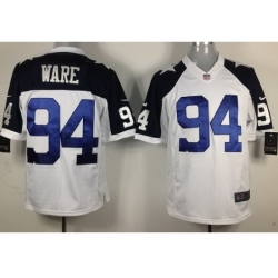 Nike Dallas Cowboys 94 DeMarcus Ware White LIMITED Thankgivings NFL Jersey