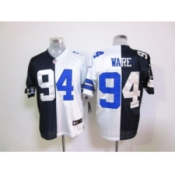Nike Dallas Cowboys 94 DeMarcus Ware blue-white Elite Split NFL Jersey