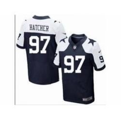 Nike Dallas Cowboys 97 Jason Hatcher blue Elite thankgivings NFL Jersey