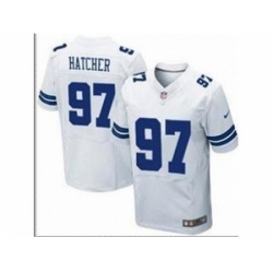 Nike Dallas Cowboys 97 Jason Hatcher white Elite NFL Jersey