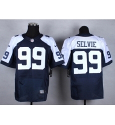 Nike Dallas Cowboys 99 George Selvie blue Elite thankgivings NFL Jersey