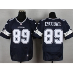 Nike Dallas cowboys 89 Gavin Escobar blue Elite NFL Jersey