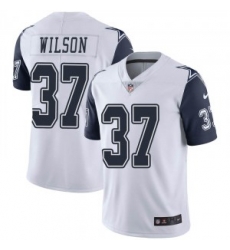 Nike Donovan Wilson Dallas Cowboys Limited White Color Rush Vapor Untouchable Jersey Men