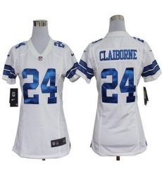 Nike Cowboys #97 Taco Charlton Black Womens Stitched NFL Limited 2016 Salute to Service Jersey