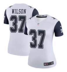 Nike Donovan Wilson Dallas Cowboys Legend White Color Rush Jersey Women