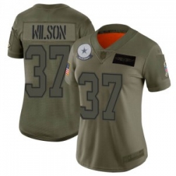 Nike Donovan Wilson Dallas Cowboys Limited Camo 2019 Salute to Service Jersey Women