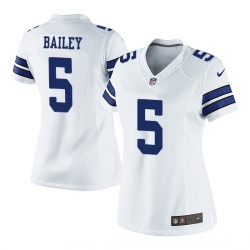 Women Nike Dan Bailey Dallas Cowboys Elite Jersey  White