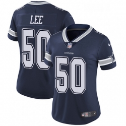 Womens Nike Dallas Cowboys 50 Sean Lee Elite Navy Blue Team Color NFL Jersey