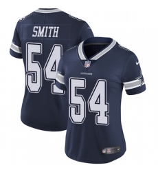 Womens Nike Dallas Cowboys 54 Jaylon Smith Navy Blue Team Color Vapor Untouchable Limited Player NFL Jersey