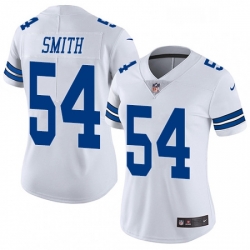 Womens Nike Dallas Cowboys 54 Jaylon Smith White Vapor Untouchable Limited Player NFL Jersey