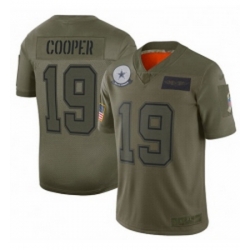 Youth Dallas Cowboys 19 Amari Cooper Limited Camo 2019 Salute to Service Football Jersey