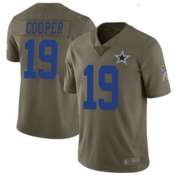 Youth Dallas Cowboys Amari Cooper Green Limited 2017 Salute to Service Jersey