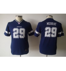 Youth Kids Dallas Cowboys 29# DeMarco Murray Blue Jersey