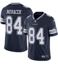 Youth Nike Cowboys #84 Jay Novacek Navy Blue Team Color Vapor Untouchable Elite Player NFL Jersey