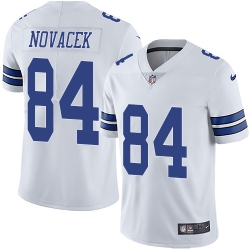 Youth Nike Cowboys #84 Jay Novacek White Vapor Untouchable Elite Player NFL Jersey