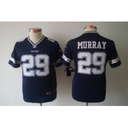 Youth Nike Dallas Cowboys 29# DeMarco Murray Blue Color Limited Jerseys
