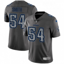 Youth Nike Dallas Cowboys 54 Jaylon Smith Gray Static Vapor Untouchable Limited NFL Jersey