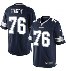 Youth Nike Dallas Cowboys #76 Greg Hardy Elite Navy Blue Team Color NFL Jersey