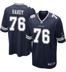 Youth Nike Dallas Cowboys #76 Greg Hardy Game Navy Blue Team Color NFL Jersey