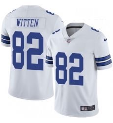 Youth Nike Dallas Cowboys 82 Jason Witten White Vapor Untouchable Limited Player NFL Jersey