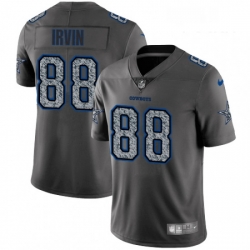 Youth Nike Dallas Cowboys 88 Michael Irvin Gray Static Vapor Untouchable Limited NFL Jersey