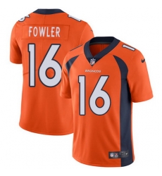 Nike Broncos #16 Bennie Fowler Orange Team Color Mens Stitched NFL Vapor Untouchable Limited Jersey