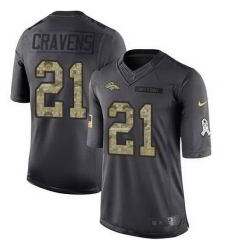 Nike Broncos 21 Su a Cravens Anthracite Salute To Service Limited Jersey