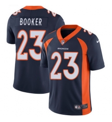 Nike Broncos #23 Devontae Booker Navy Blue Alternate Mens Stitched NFL Vapor Untouchable Limited Jersey