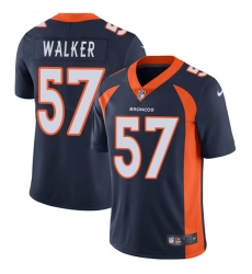 Nike Broncos #57 Demarcus Walker Navy Blue Alternate Mens Stitched NFL Vapor Untouchable Limited Jersey