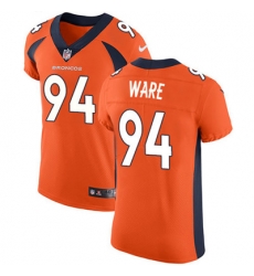 Nike Broncos #94 DeMarcus Ware Orange Team Color Mens Stitched NFL Vapor Untouchable Elite Jersey