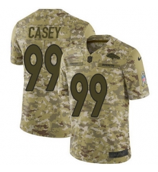 Nike Broncos 99 Jurrell Casey Camo Men Stitched NFL Limited 2018 Salute To Service Jersey