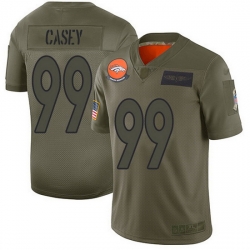 Nike Broncos 99 Jurrell Casey Camo Men Stitched NFL Limited 2019 Salute To Service Jersey