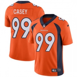 Nike Broncos 99 Jurrell Casey Orange Team Color Men Stitched NFL Vapor Untouchable Limited Jersey