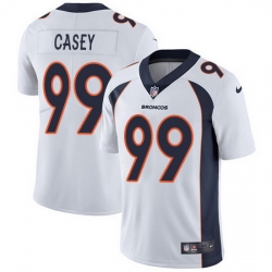 Nike Broncos 99 Jurrell Casey White Men Stitched NFL Vapor Untouchable Limited Jersey