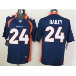 Nike Denver Broncos 24 Champ Bailey Blue Limited NFL Jersey