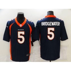 Nike Denver Broncos 5 Teddy Bridgewater Navy Vapor Untouchable Limited Jersey