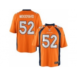 Nike Denver Broncos 52 Wesley Woodyard Orange Game NFL Jersey