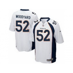 Nike Denver Broncos 52 Wesley Woodyard White Game NFL Jersey