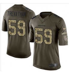 Nike Denver Broncos #59 Danny Trevathan Green Men 27s Stitched NFL Limited Salute To Service Jersey