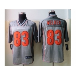 Nike Denver Broncos 83 Wes Welker Grey Elite Vapor NFL Jersey