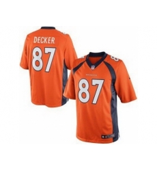 Nike Denver Broncos 87 Eric Decker Orange Limited NFL Jersey