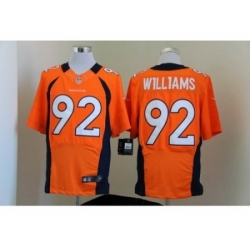 Nike Denver Broncos 92 Sylvester Williams orange Elite NFL Jersey