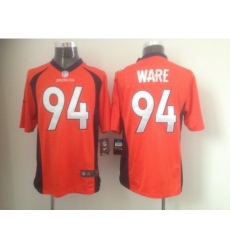 Nike Denver Broncos 94 DeMarcus Ware Orange Game NFL Jersey