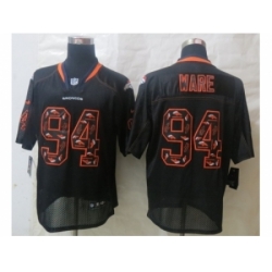 Nike Denver Broncos 94 DeMarcus Ware black Elite Lights Out Fashion NFL Jersey