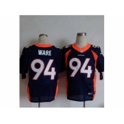 Nike Denver Broncos 94 DeMarcus Ware blue Elite NFL Jersey