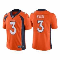 Youth Denver Broncos 3 Russell Wilson Orange Vapor Untouchable Limited Stitched Jersey