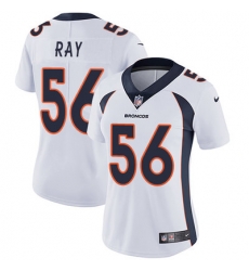 Nike Broncos #56 Shane Ray White Womens Stitched NFL Vapor Untouchable Limited Jersey