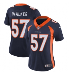 Nike Broncos #57 Demarcus Walker Blue Alternate Womens Stitched NFL Vapor Untouchable Limited Jersey